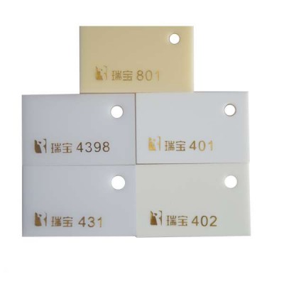 rpoa factory direct sale cast opal white acrylic sheet