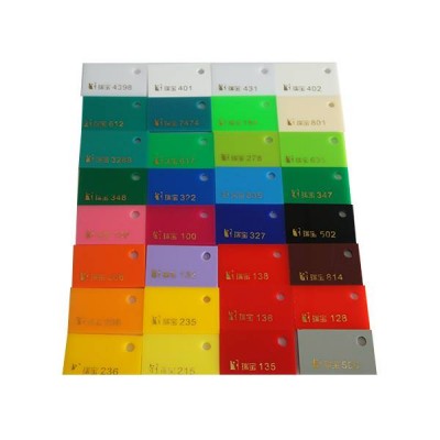 High Sale Pmma Sheet High Light Custom Opaque Colored Acrylic Plastic Sheet 10mm